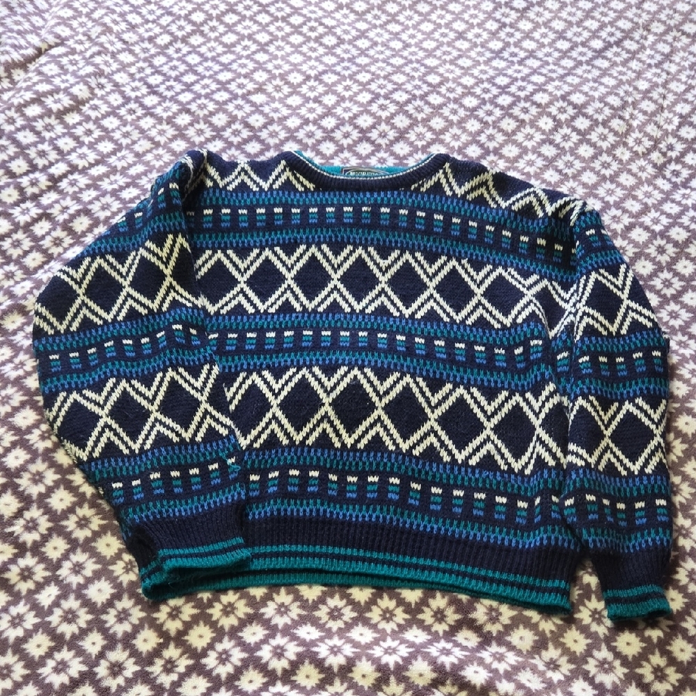 Vintage Blue Sweater